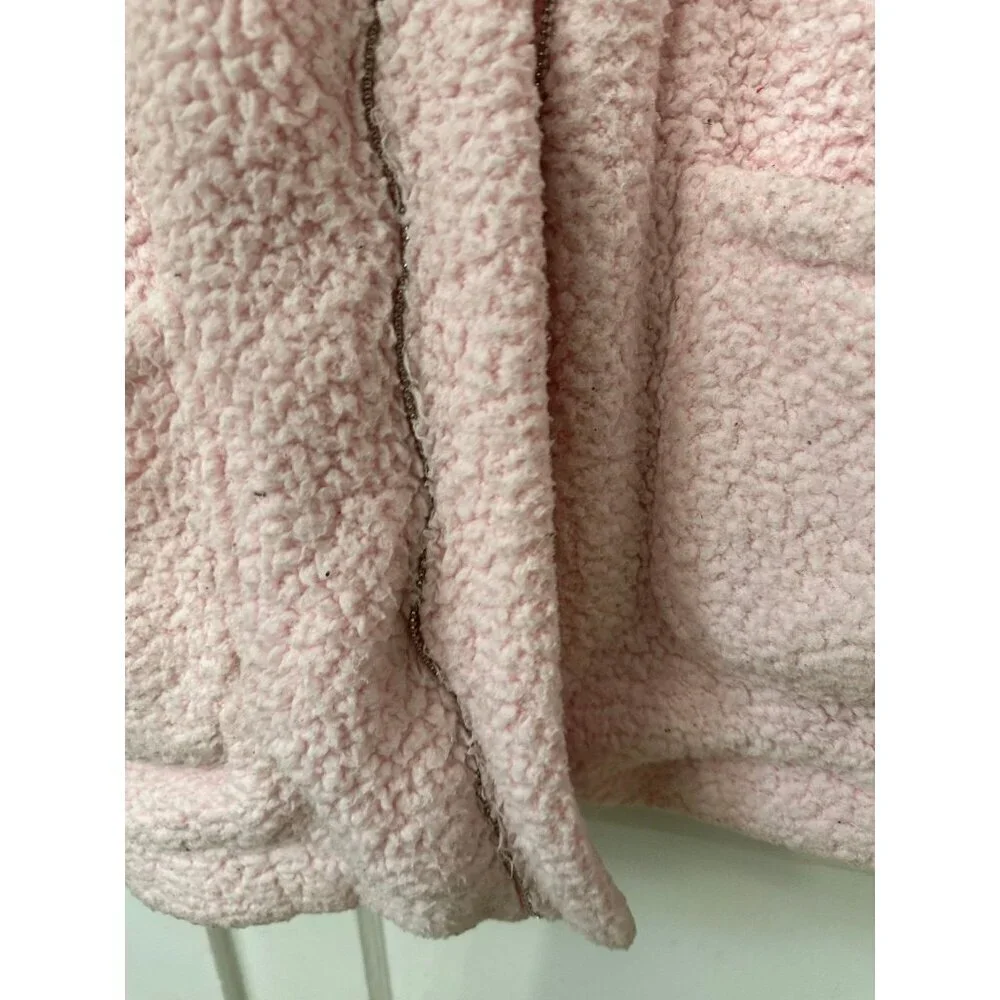 Ecowish women’s size large pink Sherpa jacket - Picture 5 of 11